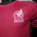 Camisa Seleção México Goleiro Versão Jogador Copa Do Mundo 2026 Rosa Adidas - Imagem 2