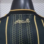 Camisa Seleção Argelia Goleiro Versão Jogador Copa Do Mundo 2026 Preta Adidas - Imagem 4