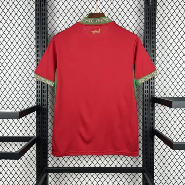 Camisa Seleção Marrocos Home Versão Torcedor Copa Do Mundo 2026 Vermelho Puma - Imagem 8