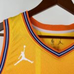 Camiseta Regata Basquete NBA Charlotte Hornets Statement Edition 2025/26 Laranja Nike - Imagem 4