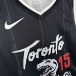 Camiseta Regata Basquete NBA Toronto Raptors City Edition 2025/26 Preta Nike - Imagem 4