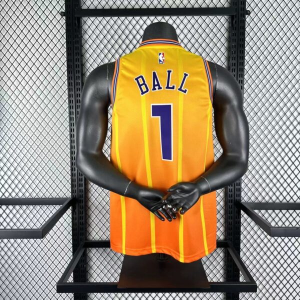 Camiseta Regata Basquete NBA Charlotte Hornets Statement Edition 2025/26 Laranja Nike - Imagem 2