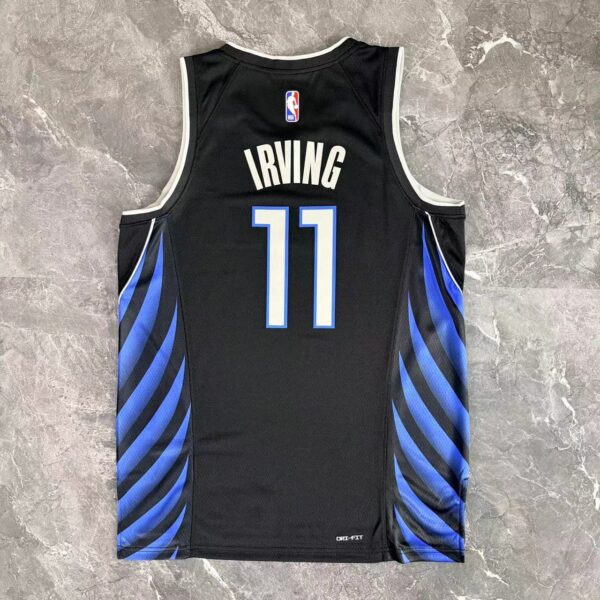 Camiseta Regata Basquete NBA Dallas Mavericks City Edition 2025/26 Preta Nike - Imagem 10