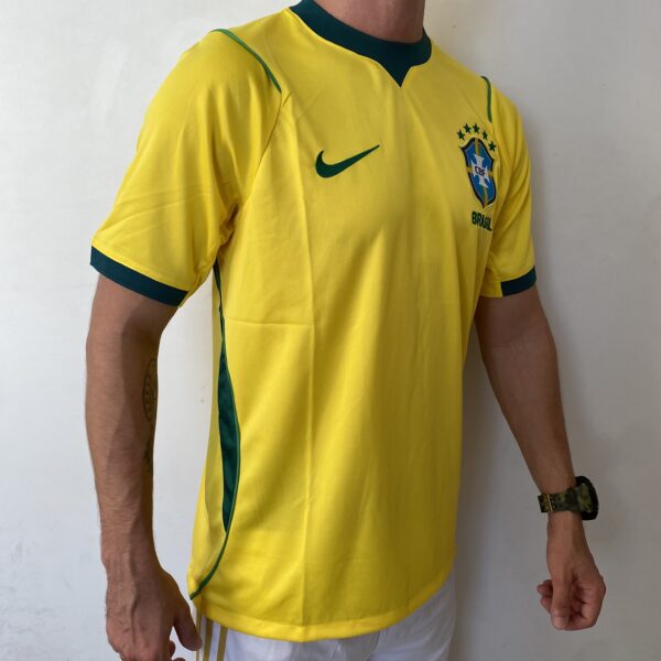 Camisa Brasil Seleção Brasileira Home Torcedor Copa do Mundo 2026 Amarela Nike - Imagem 7