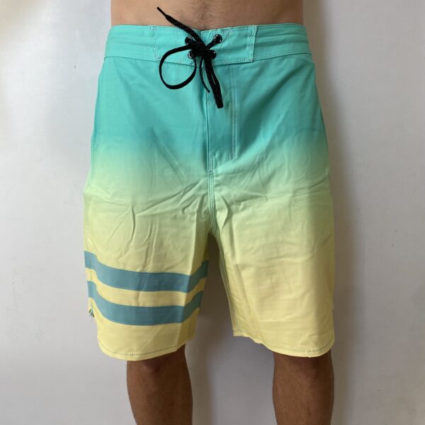 Bermuda Hurley Verde com Amarelo Degradê 2026 - Imagem 2