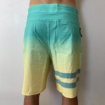 Bermuda Hurley Verde com Amarelo Degradê 2026 - Imagem 5