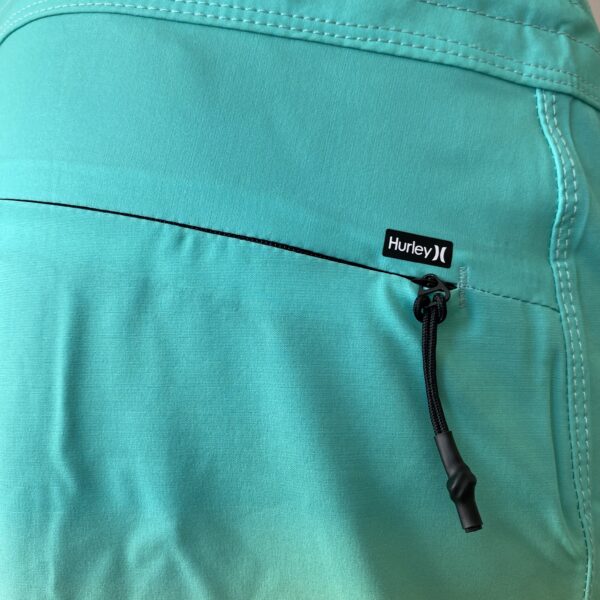 Bermuda Hurley Verde com Amarelo Degradê 2026 - Imagem 9