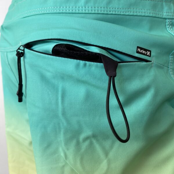 Bermuda Hurley Verde com Amarelo Degradê 2026 - Imagem 10