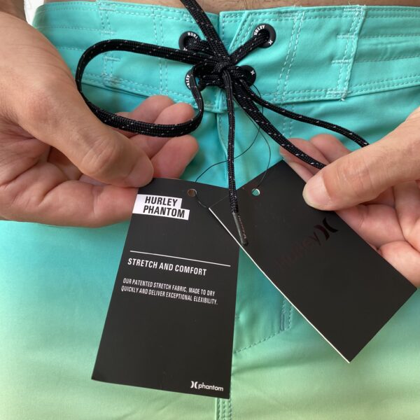 Bermuda Hurley Verde com Amarelo Degradê 2026 - Imagem 7