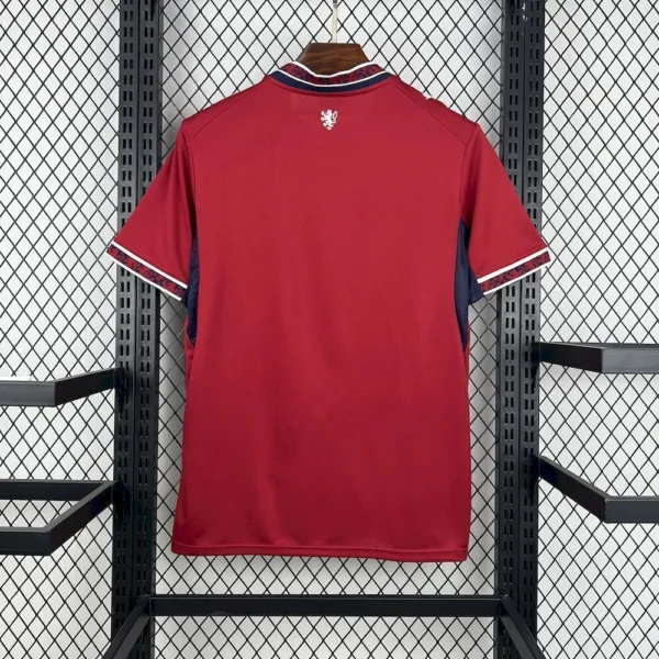 Camisa Seleção Rep. Tcheca Home Versão Torcedor Copa Do Mundo 2026 Vermelha Puma - Imagem 6