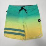 Bermuda Hurley Verde com Amarelo Degradê 2026