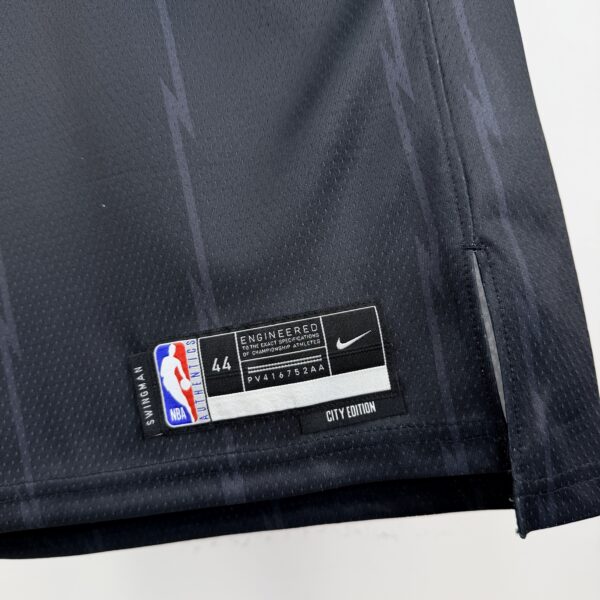 Camiseta Regata Basquete NBA Toronto Raptors City Edition 2025/26 Preta Nike - Imagem 6