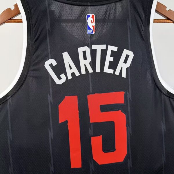 Camiseta Regata Basquete NBA Toronto Raptors City Edition 2025/26 Preta Nike - Imagem 7
