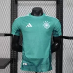 Camisa Seleção Alemanha Goleiro Versão Jogador Copa do Mundo 2026 Verde Adidas
