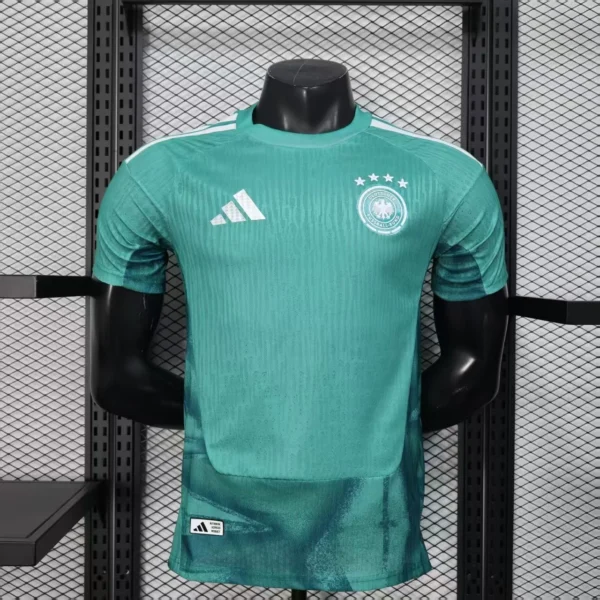 Camisa Seleção Alemanha Goleiro Versão Jogador Copa do Mundo 2026 Verde Adidas - Imagem 1
