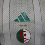 Camisa Seleção Argelia Home Versão Jogador Copa Do Mundo 2026 Branca Adidas - Imagem 3