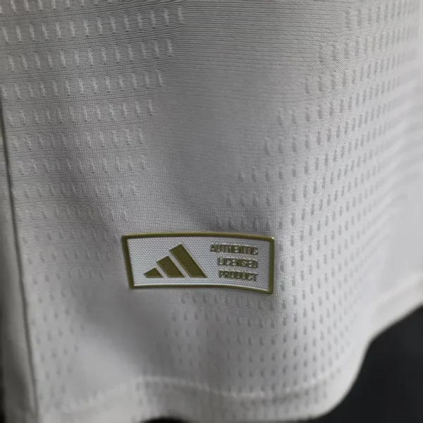 Camisa Seleção Argelia Home Versão Jogador Copa Do Mundo 2026 Branca Adidas - Imagem 5