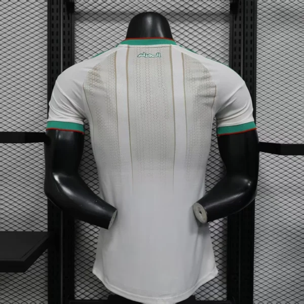 Camisa Seleção Argelia Home Versão Jogador Copa Do Mundo 2026 Branca Adidas - Imagem 7