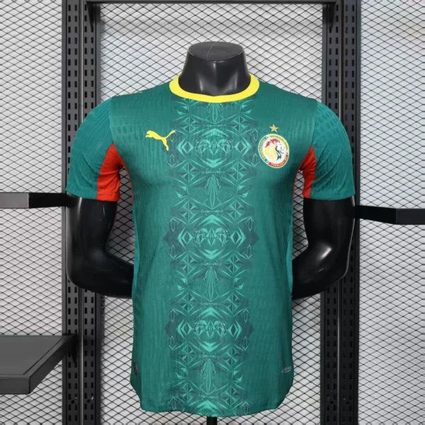 Camisa Seleção Senegal Away Versão Jogador Copa Do Mundo 2026 Verde Puma - Imagem 1