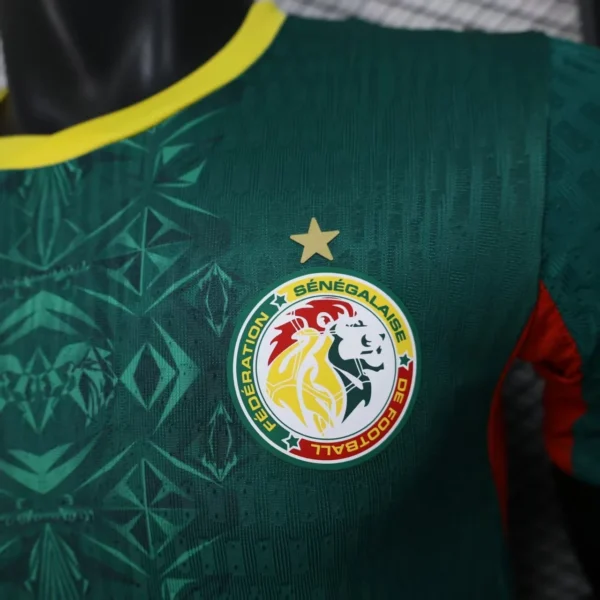 Camisa Seleção Senegal Away Versão Jogador Copa Do Mundo 2026 Verde Puma - Imagem 4