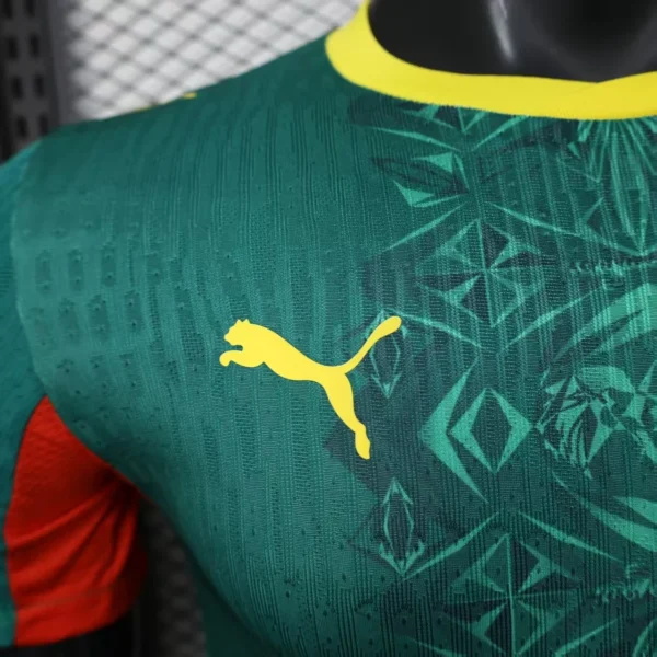 Camisa Seleção Senegal Away Versão Jogador Copa Do Mundo 2026 Verde Puma - Imagem 3