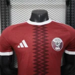 Camisa Seleção Catar Home Versão Jogador Copa Do Mundo 2026 Vermelha Adidas - Imagem 2