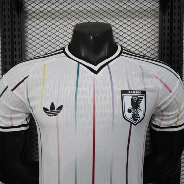 Camisa Seleção Japão Away Versão Jogador Copa Do Mundo 2026 Branca Adidas - Imagem 2