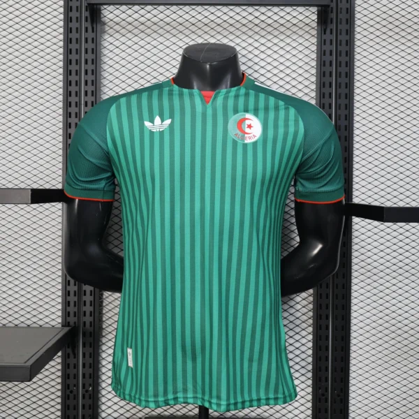 Camisa Seleção Argelia Away Versão Jogador Copa Do Mundo 2026 Verde Adidas - Imagem 1