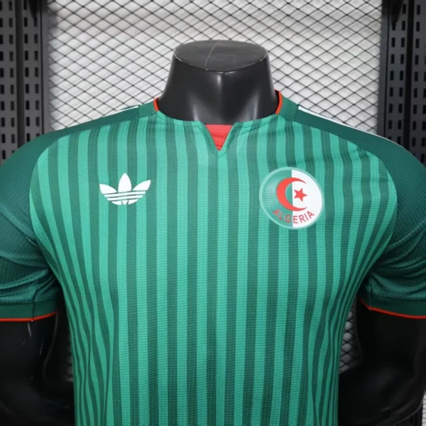 Camisa Seleção Argelia Away Versão Jogador Copa Do Mundo 2026 Verde Adidas - Imagem 2