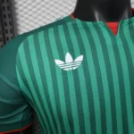 Camisa Seleção Argelia Away Versão Jogador Copa Do Mundo 2026 Verde Adidas - Imagem 3