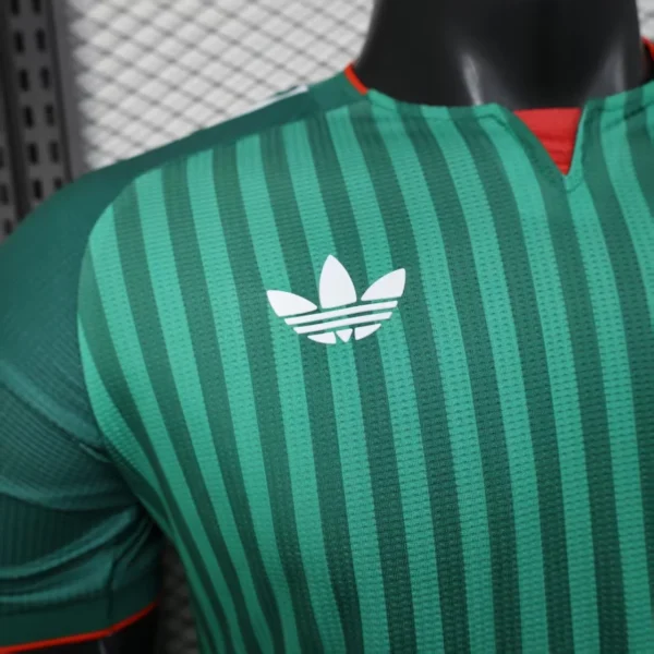 Camisa Seleção Argelia Away Versão Jogador Copa Do Mundo 2026 Verde Adidas - Imagem 3