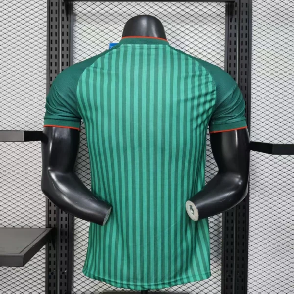 Camisa Seleção Argelia Away Versão Jogador Copa Do Mundo 2026 Verde Adidas - Imagem 8
