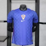 Camisa Seleção Croácia Away Versão Jogador Copa Do Mundo 2026 Azul Nike