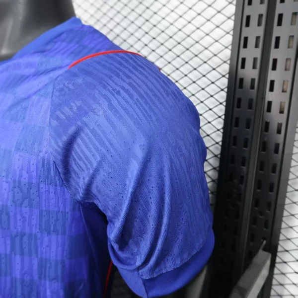 Camisa Seleção Croácia Away Versão Jogador Copa Do Mundo 2026 Azul Nike - Imagem 5