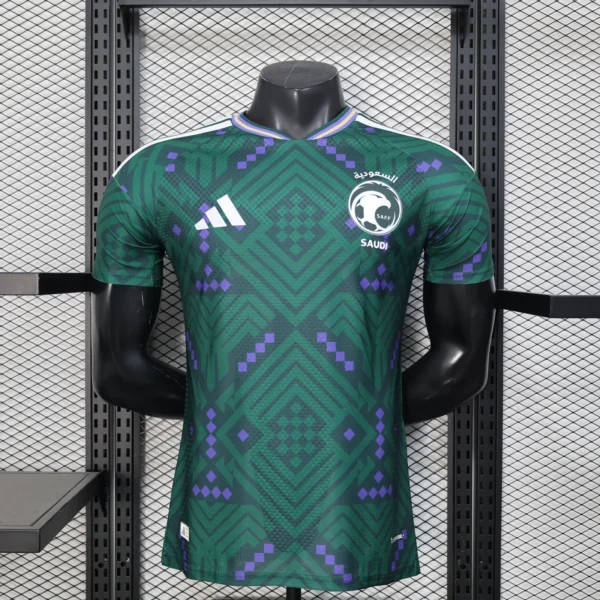 Camisa Seleção Arábia Saudita Home Versão Jogador Copa Do Mundo 2026 Verde Adidas - Imagem 1