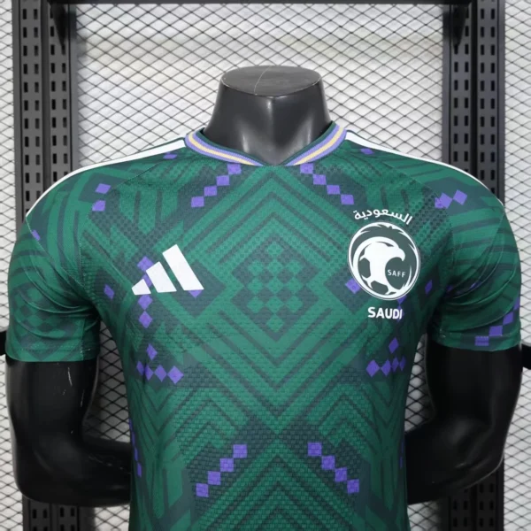 Camisa Seleção Arábia Saudita Home Versão Jogador Copa Do Mundo 2026 Verde Adidas - Imagem 2