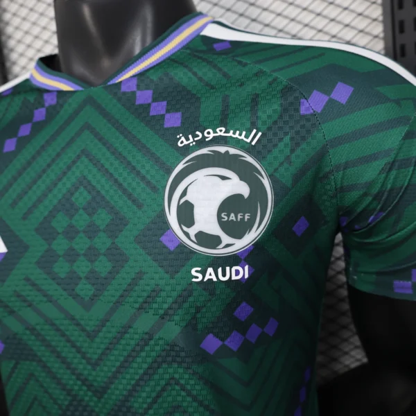 Camisa Seleção Arábia Saudita Home Versão Jogador Copa Do Mundo 2026 Verde Adidas - Imagem 4