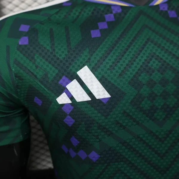 Camisa Seleção Arábia Saudita Home Versão Jogador Copa Do Mundo 2026 Verde Adidas - Imagem 3
