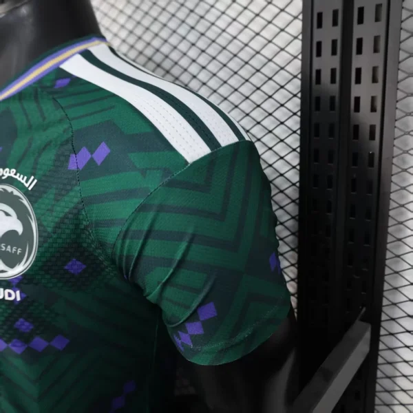 Camisa Seleção Arábia Saudita Home Versão Jogador Copa Do Mundo 2026 Verde Adidas - Imagem 6