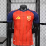 Camisa Seleção Espanha Home Versão Jogador Copa Do Mundo 2026 Vermelha Adidas