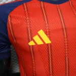 Camisa Seleção Espanha Home Versão Jogador Copa Do Mundo 2026 Vermelha Adidas - Imagem 3