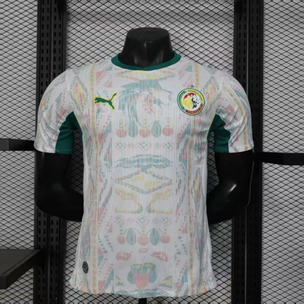 Camisa Seleção Senegal Home Versão Jogador Copa Do Mundo 2026 Branca Puma - Imagem 1