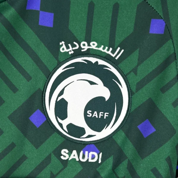 Camisa Seleção Arábia Saudita Home Versão Torcedor Copa Do Mundo 2026 Verde Adidas - Imagem 3