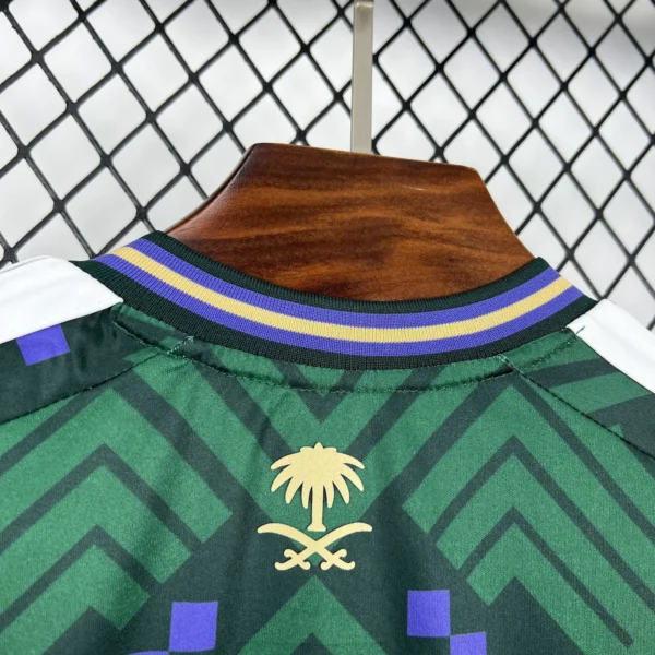 Camisa Seleção Arábia Saudita Home Versão Torcedor Copa Do Mundo 2026 Verde Adidas - Imagem 8