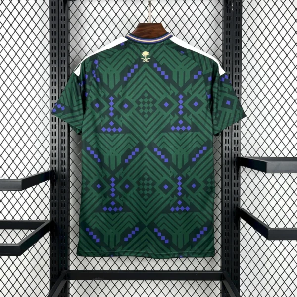 Camisa Seleção Arábia Saudita Home Versão Torcedor Copa Do Mundo 2026 Verde Adidas - Imagem 7