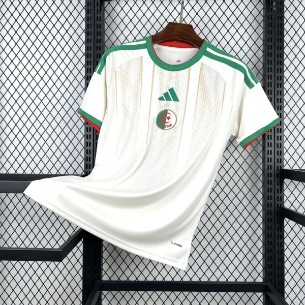 Camisa Seleção Argelia Home Versão Torcedor Copa Do Mundo 2026 Branca Adidas - Imagem 1