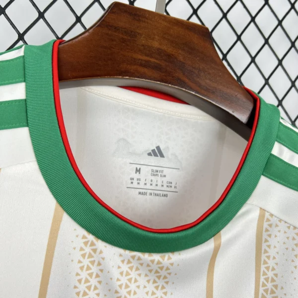 Camisa Seleção Argelia Home Versão Torcedor Copa Do Mundo 2026 Branca Adidas - Imagem 4