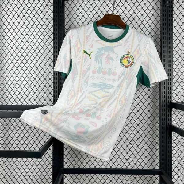 Camisa Seleção Senegal Home Dupla-Face Versão Torcedor Copa Do Mundo 2026 Branca Puma - Imagem 1
