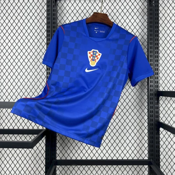 Camisa Seleção Croácia Away Versão Torcedor Copa Do Mundo 2026 Azul Nike - Imagem 1