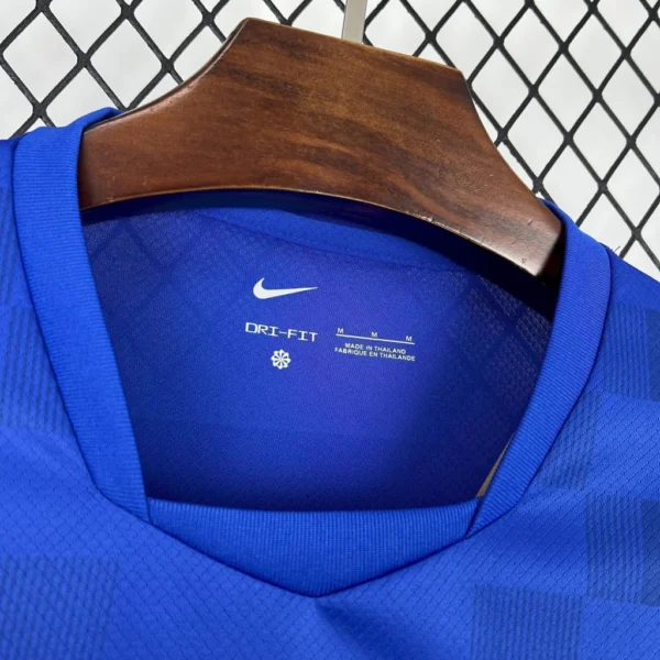 Camisa Seleção Croácia Away Versão Torcedor Copa Do Mundo 2026 Azul Nike - Imagem 4